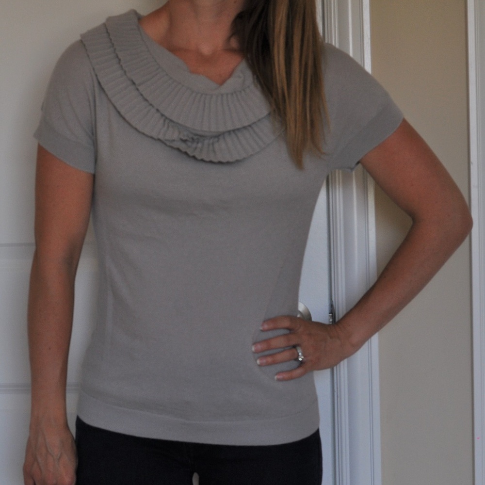 Loft small short sleeve sweater